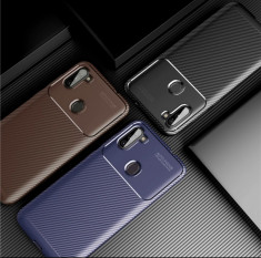 Husa / Bumper Antisoc model CARBON Samsung Galaxy A11 / A30 / A70 / M11 foto