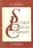 Cumpara ieftin Studii Literatura Comparata - N. I. Popa, Junimea, Iasi 1981, 326 pagini