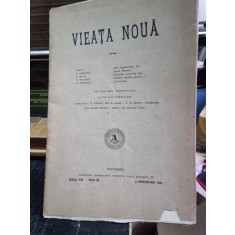 Revista Vieata Noua Nr. 18 noiembrie 1911