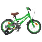vidaXL Bicicletă pentru Copii 16 Inci pentru 4-6 ani Verde 42009529