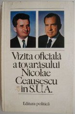 Vizita oficiala a tovarasului Nicolae Ceausescu in S.U.A. foto