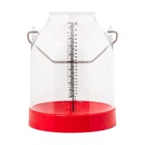 Bidon gradat pentru lapte, din plastic, 30 litri