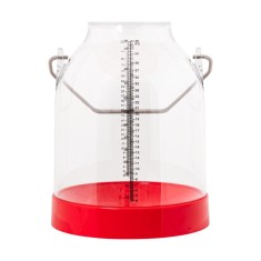 Bidon gradat pentru lapte, din plastic, 30 litri