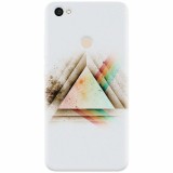 Husa silicon pentru Xiaomi Redmi Note 5A, Abstract Grunge Light Triangle