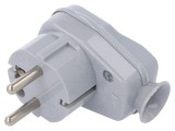 Conector Alimentare AC 250V 16A Gri 3 Pini