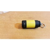 Lanterna Breloc Reincarcabil Usb galben #6-750