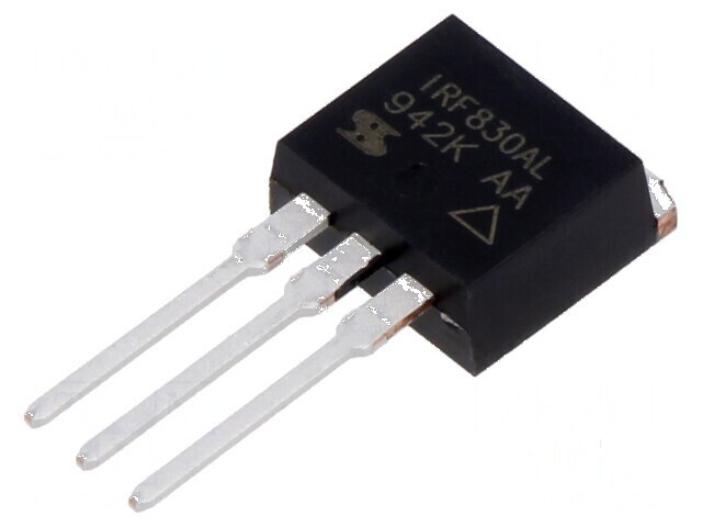 Tranzistor N-MOSFET 500V 5A Idm 20A 74W I2PAK TO262