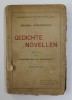 Gedichte Novellen de Mihai Eminescu, trad. Maximilian W. Schroff, 1923, Soccec &amp; Co, 291 pagini