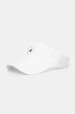 Adidas by Stella McCartney sapca cozoroc culoarea alb, cu imprimeu, JJ1005