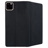 Husa high quality flip cover soft magnet compatibila cu apple iphone 11 pro / xi pro, negru, Htphone