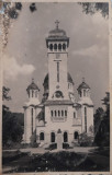 1940 CP Biserica din Sighisoara, mesaj patrotic pe verso, imag Fotofilm Cluj