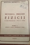 METODICA PREDARII FIZICII IN SCOALA ELEMENTARA