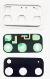 Geam Camera cu Rama Samsung Galaxy S20 G980 Alb - Inlocuire Obiectiv