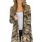 N638-88 Cardigan lung, model asimetric, fara inchidere