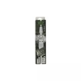 Cablu de incarcare USB Golf Diamond Micro USB alb 1m