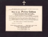 A1933 Ferpar maior Petru Călțun, fost ofițer &icirc;n Legiunea Rom&acirc;nă din Italia etc.