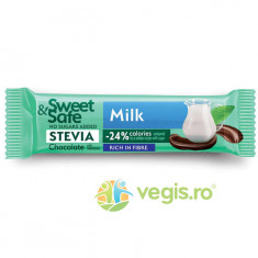 Ciocolata cu Lapte si Indulcitor Stevie Sweet&Safe 25g