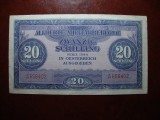 Bancnota Austria 20 Schilling 1944, XF - Numismatică