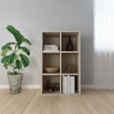 vidaXL Bibliotecă/Servantă, stejar Sonoma, 66 x 30 x 97,8 cm, PAL