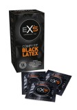 Prezervative negre EXS 54 mm 12 buc