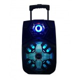 Boxa Activa Cu Statie Tip Troller cu Bluetooth , Radio FM , USB , Card