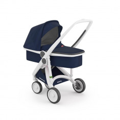 Carucior 2 in 1 Greentom 100% Ecologic White Blue foto