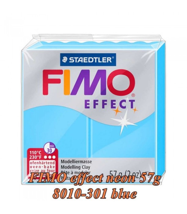FIMO Effect 57g Albastru deschis neon Neon