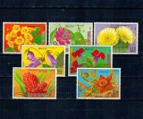 Guinea Ecuatoriala 1976 - Flori din America de Sud, serie neuzata