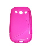 Husa silicon S-line roz pentru Samsung Galaxy Fame S6810
