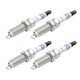 Cumpara ieftin Set 4 bujii scanteie Bosch pentru Mazda CX-5, Nissan Juke, Qashqai, X-Trail, Renault Espace, Megane, Talisman, Subaru Forester, Impreza