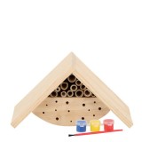 Esschert Design Set hotel de insecte pentru bricolaj, cu vopsea GartenMobel Dekor, vidaXL