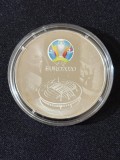 Rusia 2021 &ndash; 3 ruble &ndash; UEFA EURO 2020 &ndash; Monedă de argint