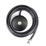 Baza magnetica PNI conexiune BNC mama-tata, 55 mm, cablu 3 metri