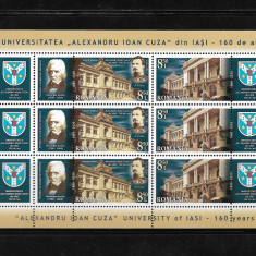 ROMANIA 2020 - UNIVERSITATEA AL.I.CUZA DIN IASI, BLOC, MNH - LP 2297a