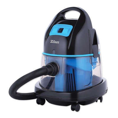 Aspirator cu filtrare umeda/uscata Zilan, 1400 W, Albastru foto