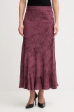 Hoss Intropia fustă culoarea bordo, maxi, evazați, 8422464