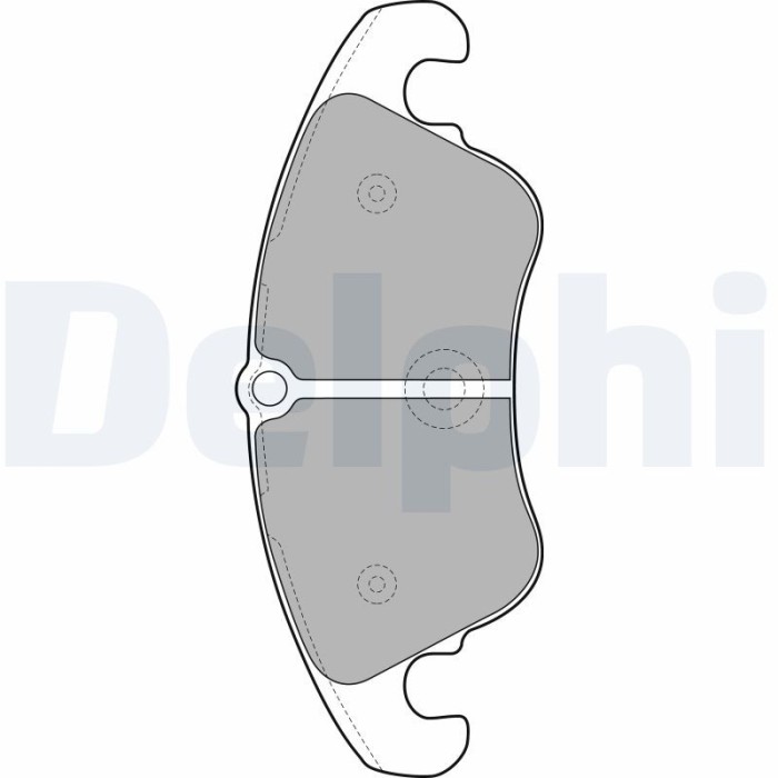 DELPHI LP2077 set placute frana,frana disc
