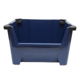 Cutie din plastic pentru depozitare albastra 430x325x300 mm