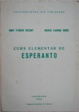 Curs elementar de esperanto - Ignat Florian Bociort, Mioara Lacrima Dobre