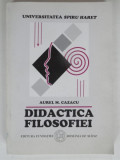 DIDACTICA FILOSOFIEI - AUREL M. CAZACU