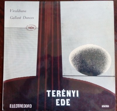 DISC LP RCM: EDE TERENYI - VIVALDIANA / GALLANT DANCES (1985) [ETICHETE NEGRE] foto