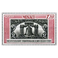 Monaco 1976 - 200 de ani Revolutia Americana, neuzata