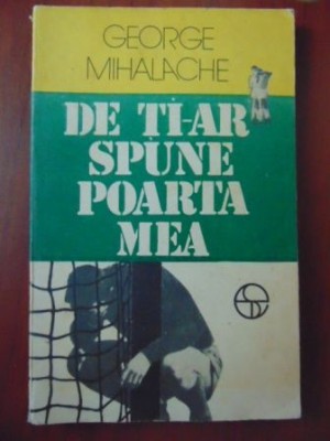 De ti-ar spune poarta mea George Mihalache foto