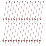 St&acirc;lp din oțel, pentru gard electric, &Oslash;8&nbsp;mm &times; 107&nbsp;cm, 30&nbsp;buc.