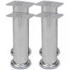 Picioare rotunde de canapea, 180 mm, 4 buc., vidaXL