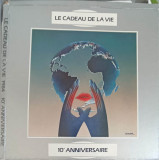 Disc vinil, LP. Le Cadeau De La Vie 10eme Anniversaire. SETBOX 2 DISCURI VINIL-COLECTIV, Rock and Roll