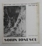 SORIN IONESCU , CATALOG DE EXPOZITIE , 1969