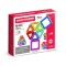 Set de constructie cu piese magnetice, MAGFORMERS 30 piese