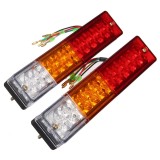 Cumpara ieftin Set LED Lampa Spate Stinga si Dreapta pentru Camion Remorca Autobus 20LED-uri 12V
