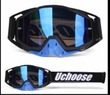 Ochelari Moto Cross ATV Enduro Downhill Ski Heliomati 2025 - Lentila Multicolora